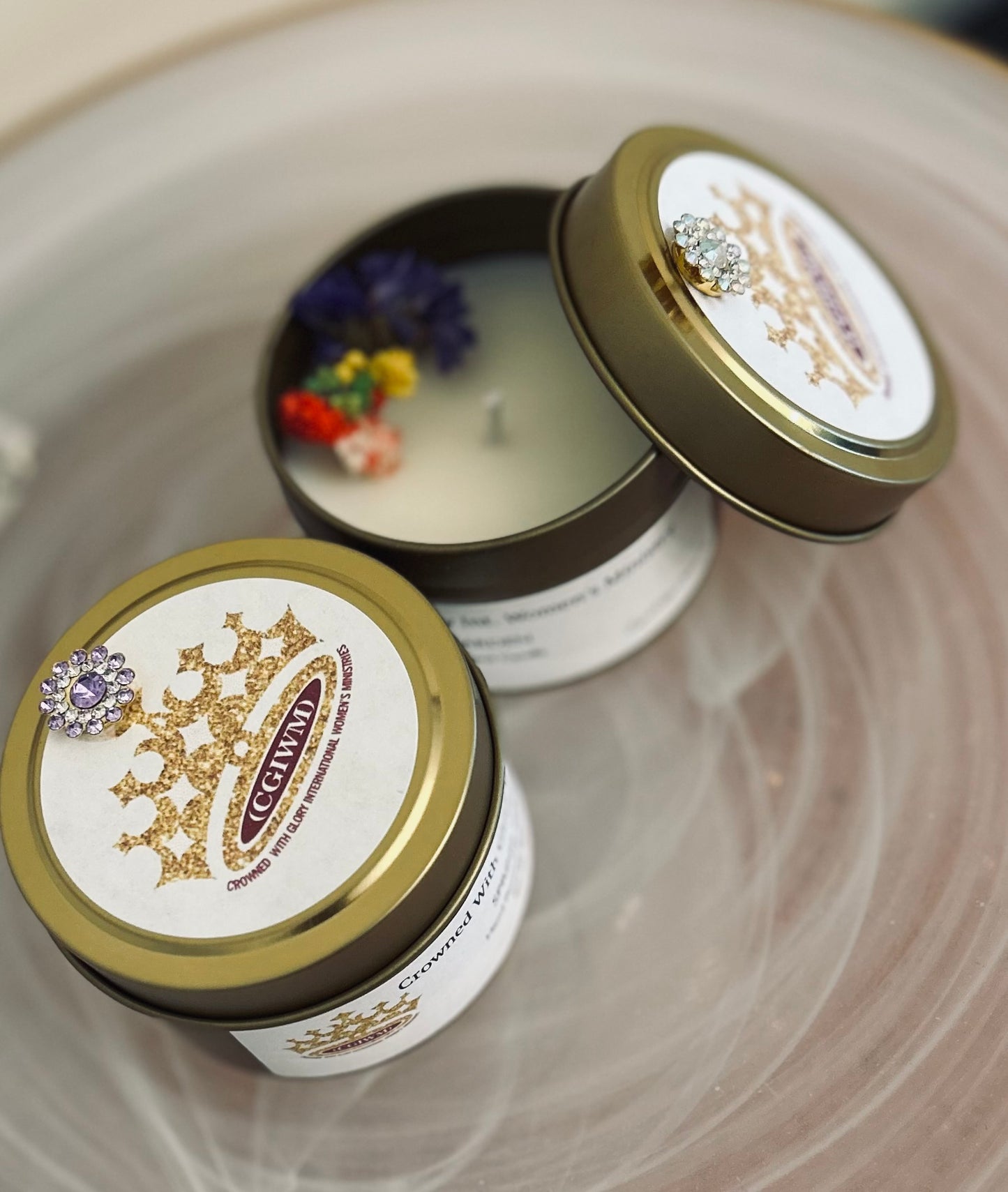 Spring Garden Candle (12pc Set minimum)