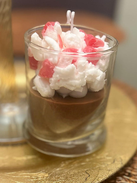 Fuzzy Warm Cocoa Candle - Holiday Edition